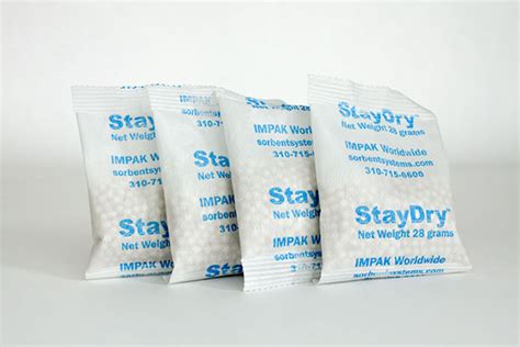 Desiccant Packets and Pouches .
